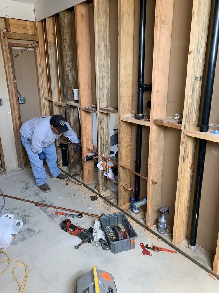 Commercial rough-in plumbing for Gas Line Repair in Kershaw Acres